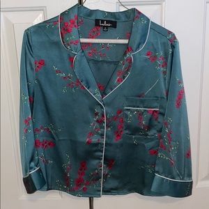 Lulus Silk Blouse size S